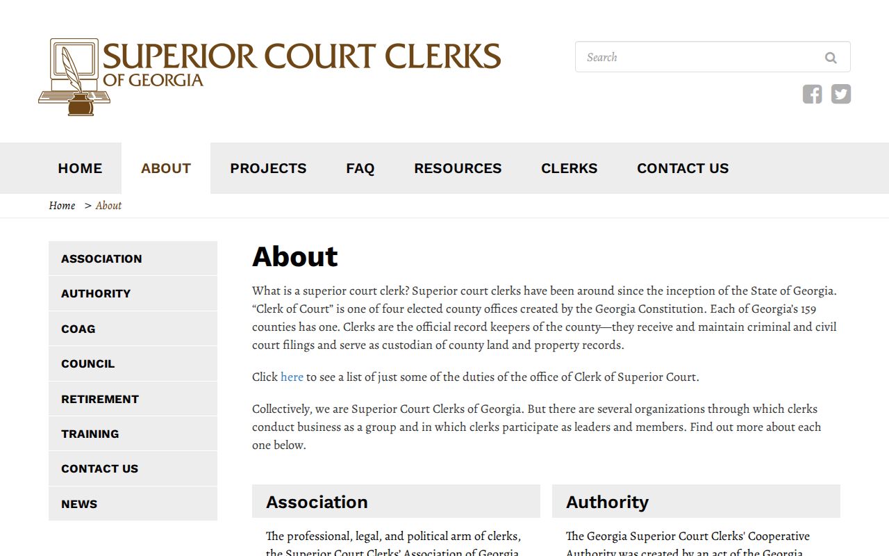 Early County docket search Georgia Clerks Association