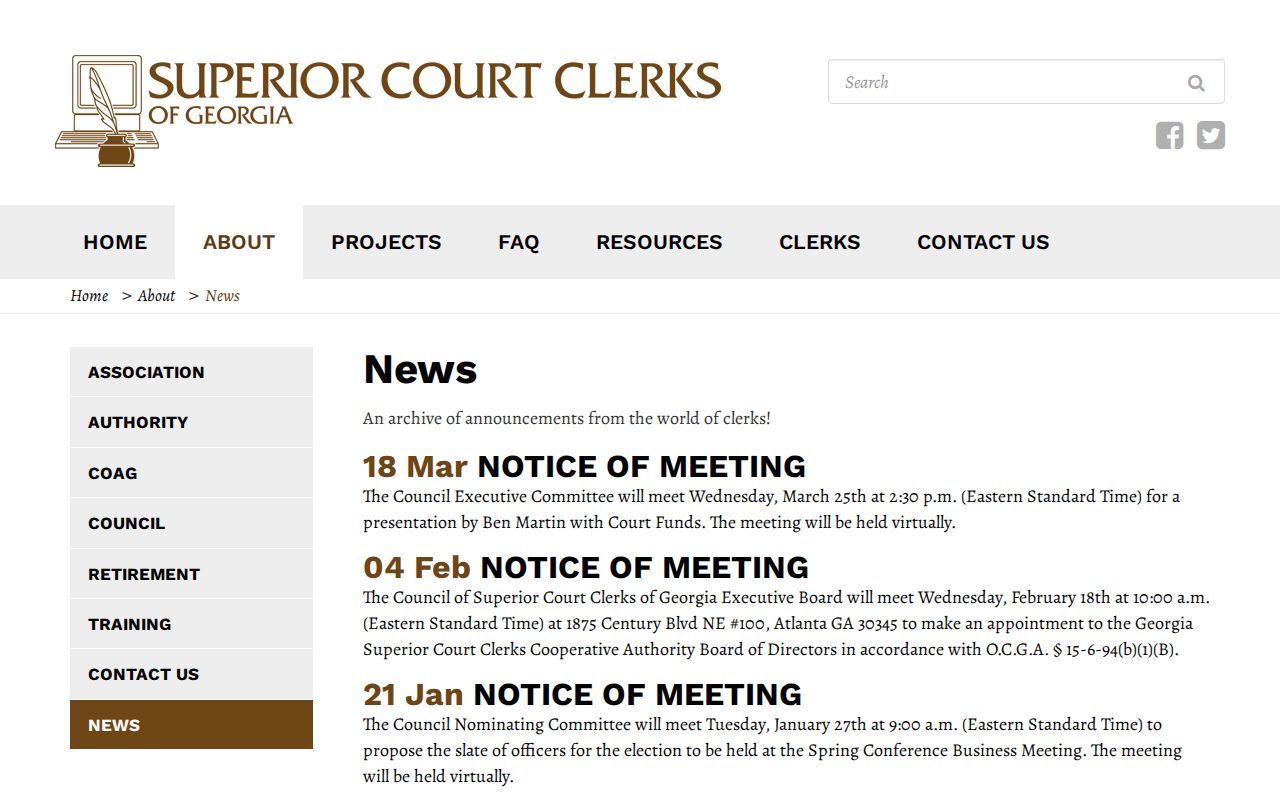Early County court case records Georgia Clerks records updates