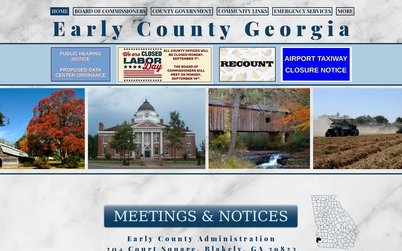 Early County court docket county office reference