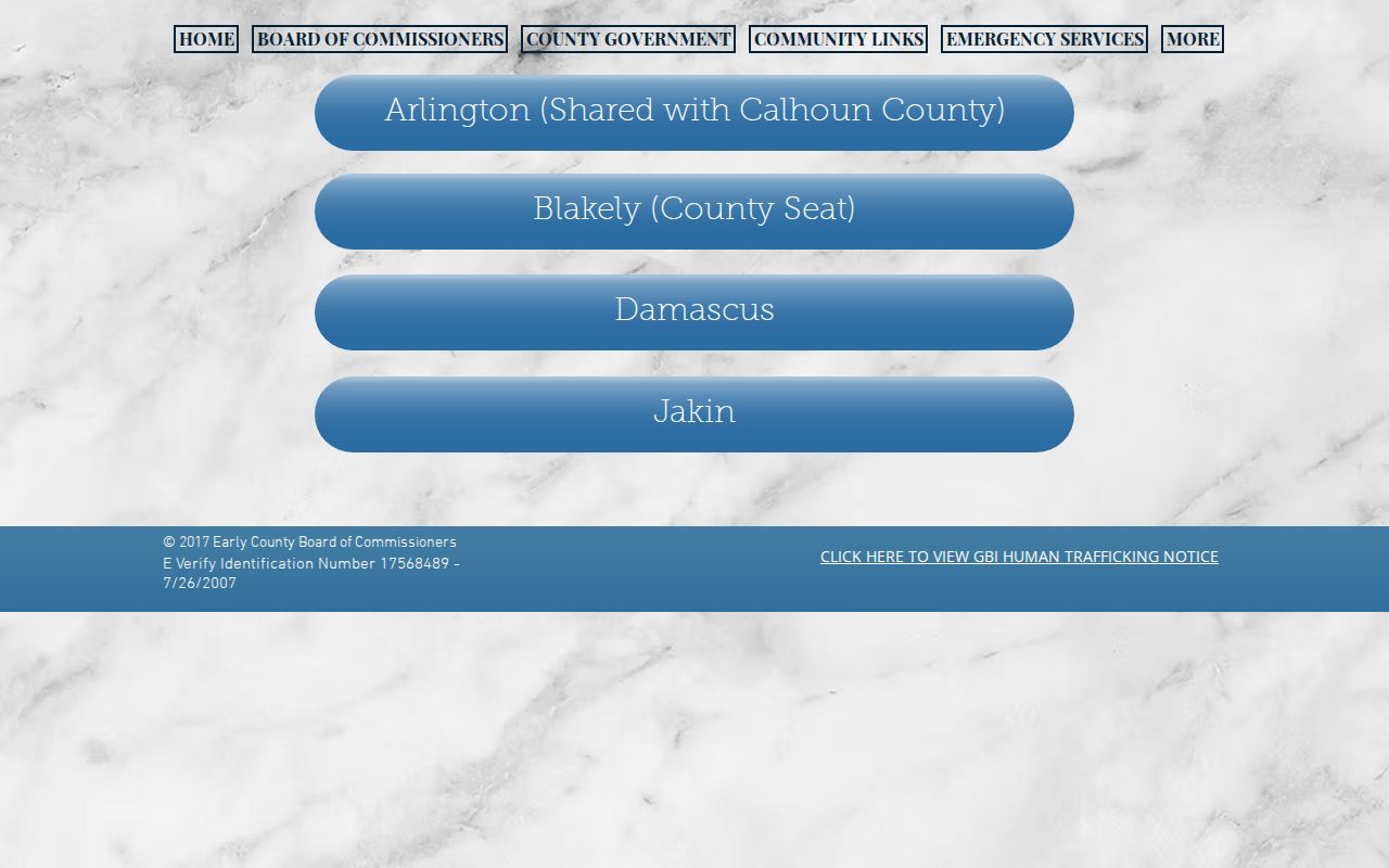 Early County city court docket list