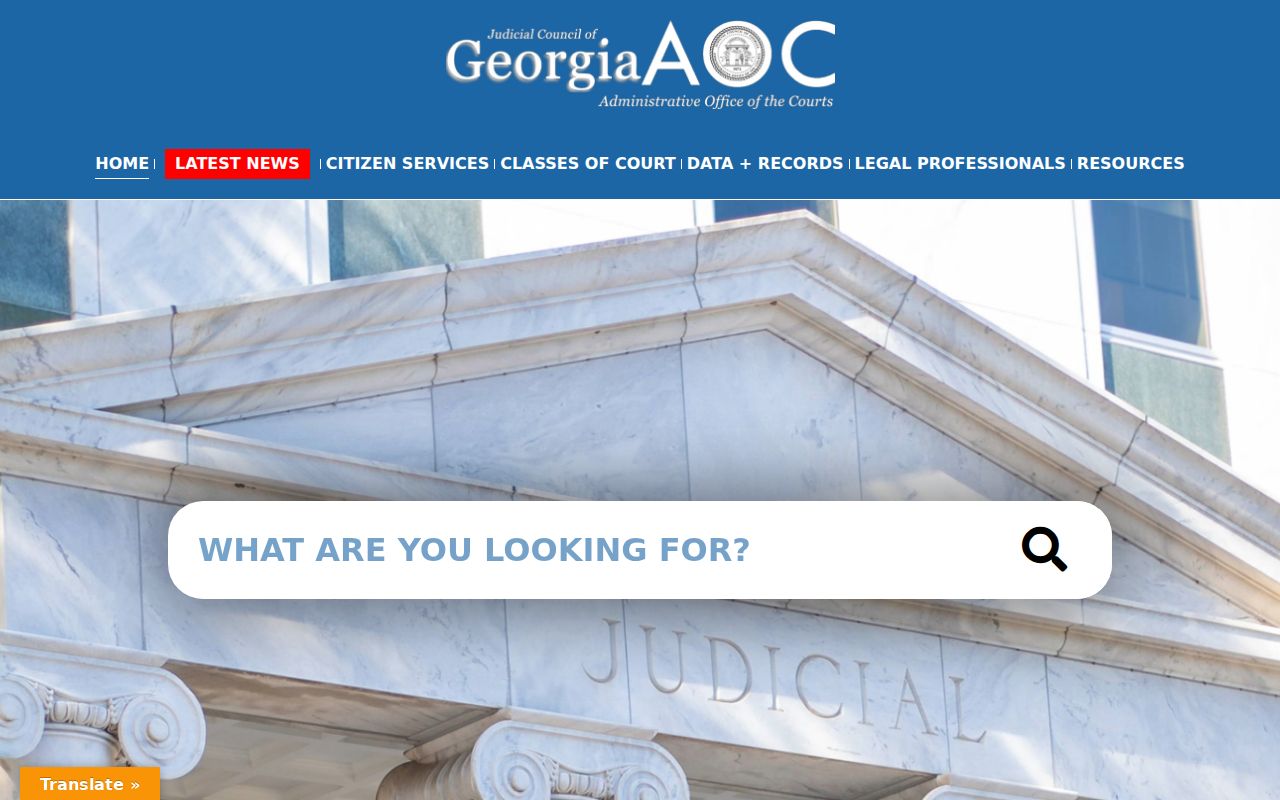 Georgia Judicial Gateway for Early County court docket access